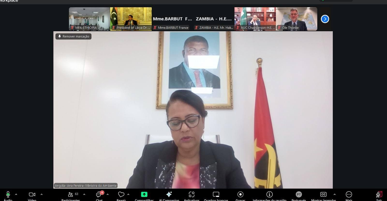ANGOLA DEFENDE MAIS FINANCIAMENTO PARA ADAPTAÇÃO CLIMÁTICA EM ÁFRICA